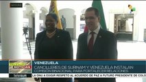 Cancilleres de Surinam y Venezuela se reúnen en Caracas