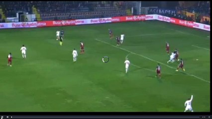 Yilmaz Amazing Own Goal - Karabuk vs Galatasaray  0-2  03.03.2018 (HD)