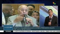 Egipto se alista para elecciones presidenciales de finales de marzo