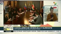 Temas del Día: Se reúnen los cancilleres de Venezuela y Surinam