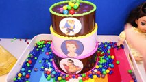 BEAUTY AND THE BEAST Toys Candy Cake Game | Surprise Toys, Dolls from Disney Movie