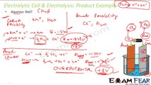 Chemistry Electrochemistry part 29 (Products in Electrolysis: Numerical) CBSE class 12 XII