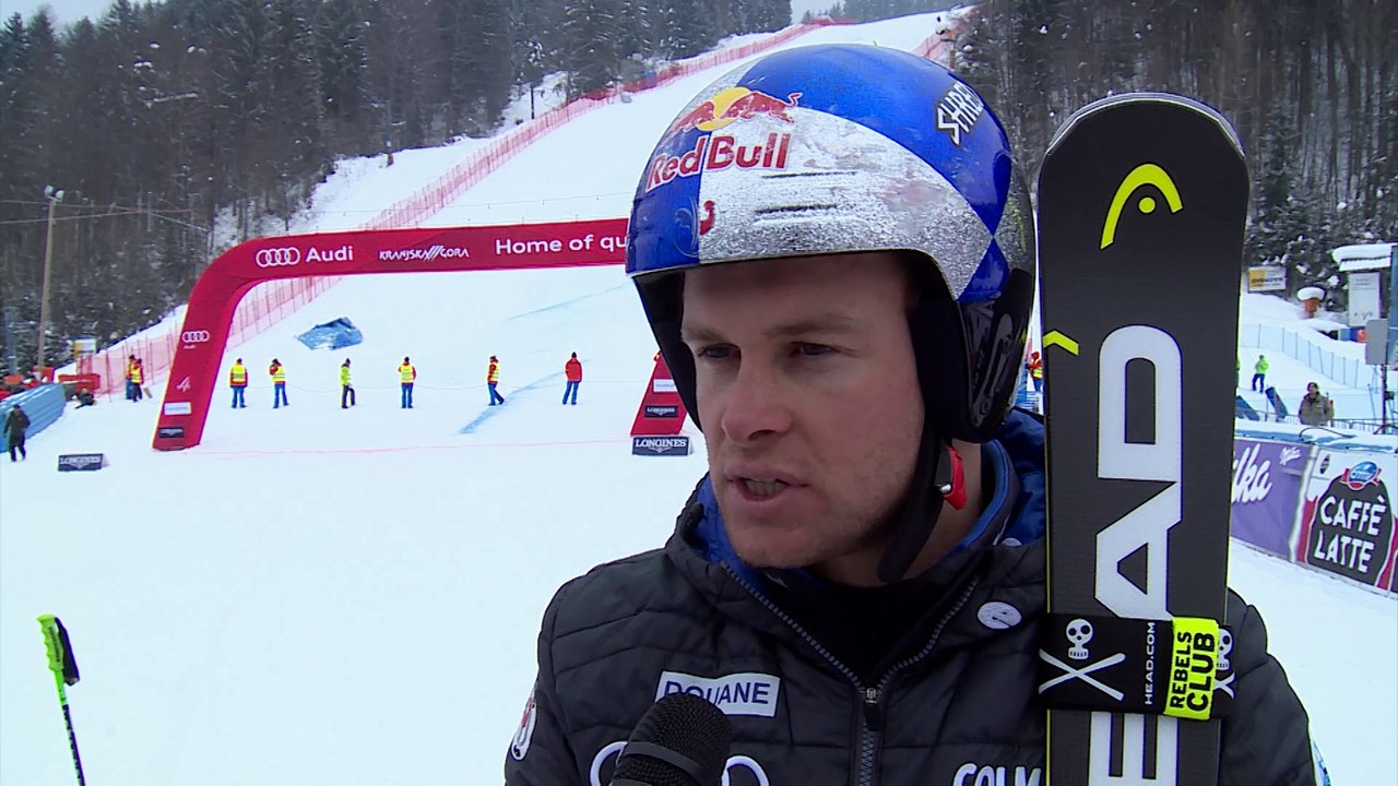Pinturault revient sur 3e place sur le Slalom géant de Kranjska Gora