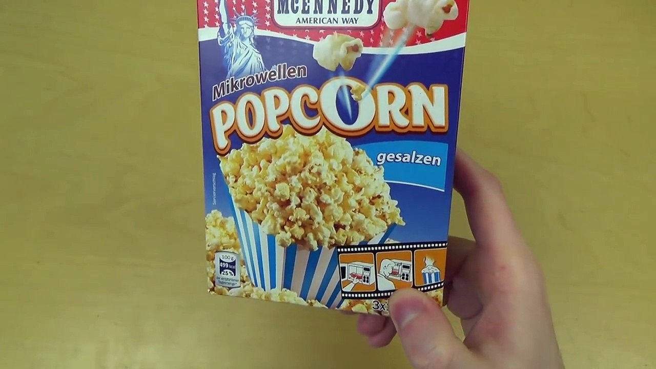 Salty Popcorn for the Microwave [McEnnedy LIDL]