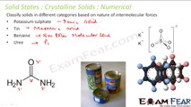 Chemistry Solid States part 9 (Numerical: Crystalline Solids) CBSE class 12 XII