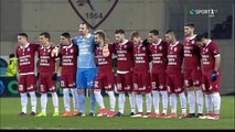 ΑΕΛ-ΑΕΚ 2-1 2017-18 Κύπελλο  Ενός λεπτού σιγή για τον Χρήστο