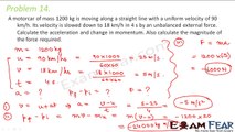 Physics Force & Laws of Motion part 10 (Numerical) CBSE class 9 IX