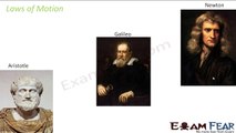 Physics Force & Laws of Motion part 2 (Aristotle & Galileo's law) CBSE class 9 IX