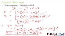 Physics Nuclie part 15 (Beta radioactive decay) CBSE class 12 XII