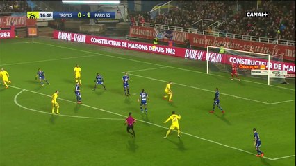 Troyes 0-[2] PSG : Nkunku 77'