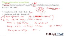 Chemistry Thermodynamics part 15 (Thermo chemical equation) CBSE class 11 XI