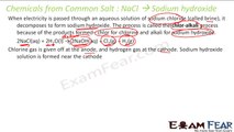 Chemistry Acid & Base part 15 (Chemicals from common salt) CBSE class 10 X