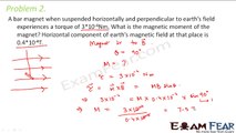 Physics Matter & Magnetism part 10 (Numericals) CBSE class 12
