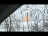 Rusya Sibirya da Kameraya Görülen İnanılmaz Küre Şeklindeki UFO 2017