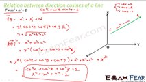 Maths 3 Dimensional Geometry part 2 (Direction Cosine, Ratios) CBSE class 12 Mathematics XII