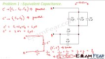 Physics Capacitor & Capacitance part 16 (Equivalent Capacitance) CBSE class 12