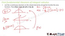 Maths Integrals part 38 (Fundamental theorem of integral calculus) CBSE class 12 Mathematics XII