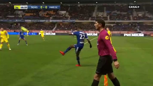 Résumé Troyes (ESTAC) - Paris Saint-Germain (PSG) buts 0-2