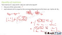 Maths Matrices class 12 part 8 (Equality of matrices) CBSE Mathematics XII