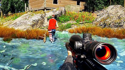 FAR CRY 5 Gameplay Trailer : Les Montagnes