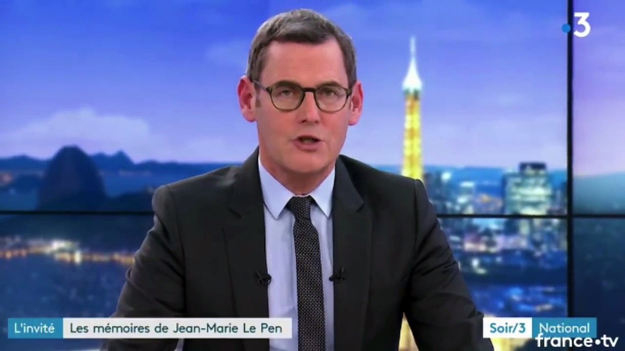 JMLP i France 3 om Fils de la nation