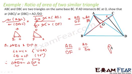 Ratio Of Areas Of Two Similar Triangles Activity 4599