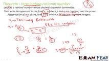 Maths Real Numbers part 9 (Rational numbers theorems ) CBSE class 10 Mathematics X