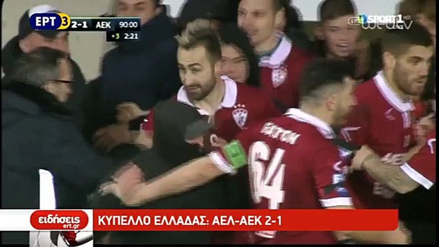 ΑΕΛ-ΑΕΚ 2-1 2017-18 Κύπελλο Ντόστανιτς, Ναζλίδης, Χιμένεθ δηλώσεις ΕΡΤ3