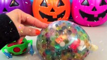 Cutting Open Homemade Squishy Stress Balls GROSS Gooey Squishy SLIME FROG Mystery Toys Surprises FUN