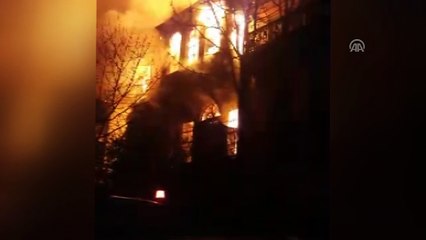 Heybeliada'da yangın - İSTANBUL