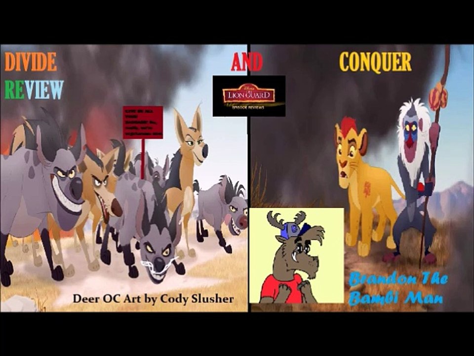 DIVIDE AND CONQUER REVIEW by BRANDON THE BAMBI MAN | Lion Guard EPISODE REVIEWS