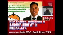 NCP Candidate Jonathane N Sangma Shot Dead In Poll-Bound Meghalaya