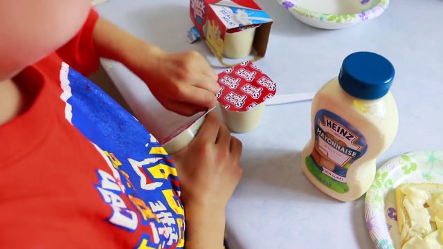 Funny Pranks! Best April Fools Day Food Trick Pranks Mayo Pudding and Carrot Cheetos School Lunch Prank by AllToyCollector