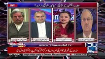 Ch Ghulam Hussain Gets Hyper On Nasim Zehra Over Her Analysis on Senate Elections