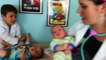 DisneyCarToys Sandraroo Babies Doc McStuffins Doctor Check up with Eli Adam check up How To Take Care Of  A Newborn Baby