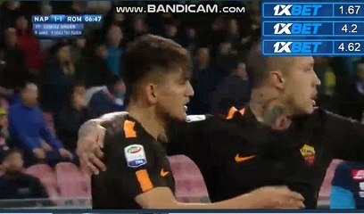 Cengiz Under Goal - Napoli 1-1 AS Roma 03.03.2018