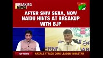 TDP Chief, Chandrababu Naidu Hints At Breaking Alliance With BJP