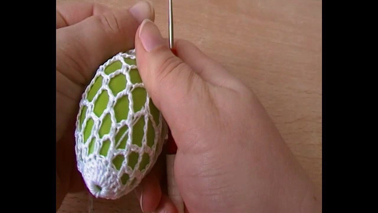 Ostern Eier um häkeln 2