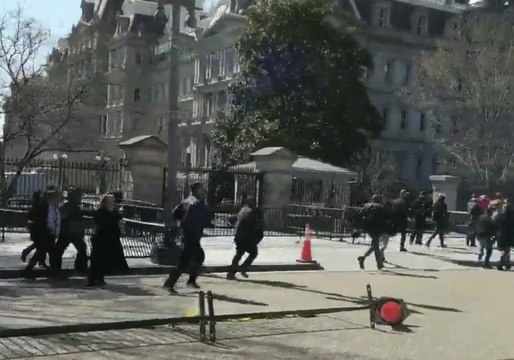 Crowd Runs After Shot Fired Near White House
