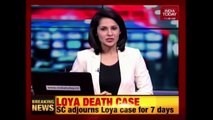 SC Adjourns Loya Death Case Hearing For 7 Days | SC Judges Protests