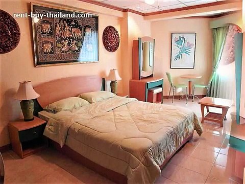 Studio Jomtien beach condominium - condo for sale - rent