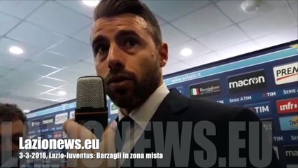 3-3-2018, Lazio-Juventus- Barzagli in zona mista