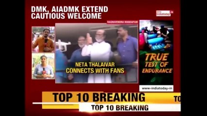 Neta Rajini's Entry To Shake Up Tamil Nadu; Fan Frenzy Takes Over Tamil Nadu