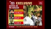 RK Nagar Poll Verdict Live | TTV Dinakaran Leading With Over 10000 Votes