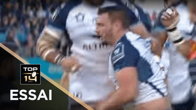 TOP 14 - Essai Louis PICAMOLES (MHR) - Agen - Montpellier - J19 - Saison 2017/2018
