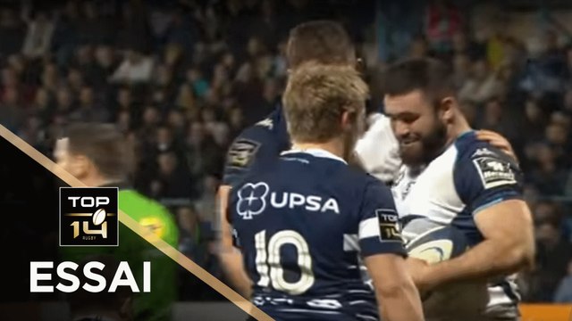 TOP 14 - Essai Romain RUFFENACH (MHR) - Agen - Montpellier - J19 - Saison 2017/2018