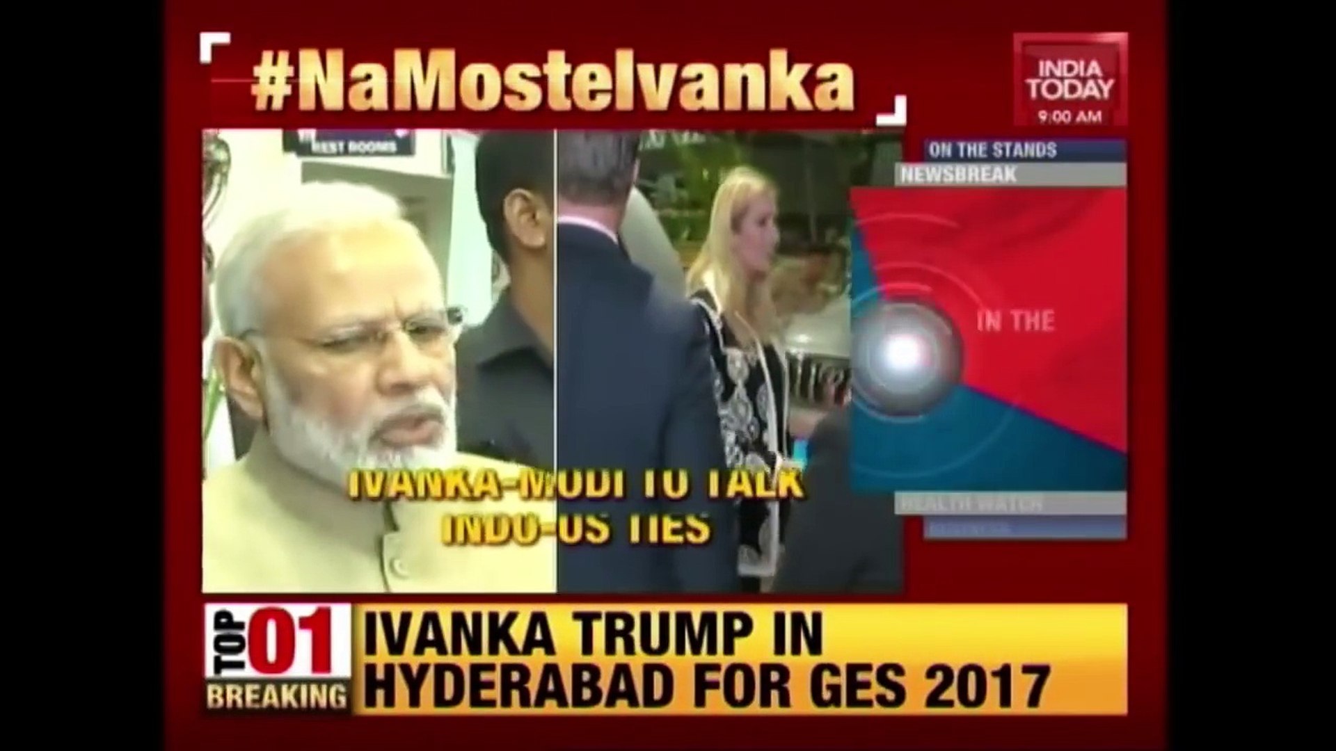 PM Modi To Meet  Ivanka Trump At GES 2017 In Hyderabad