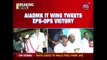 OPS-EPS Faction Wins AIADMK Two Leaves Symbol