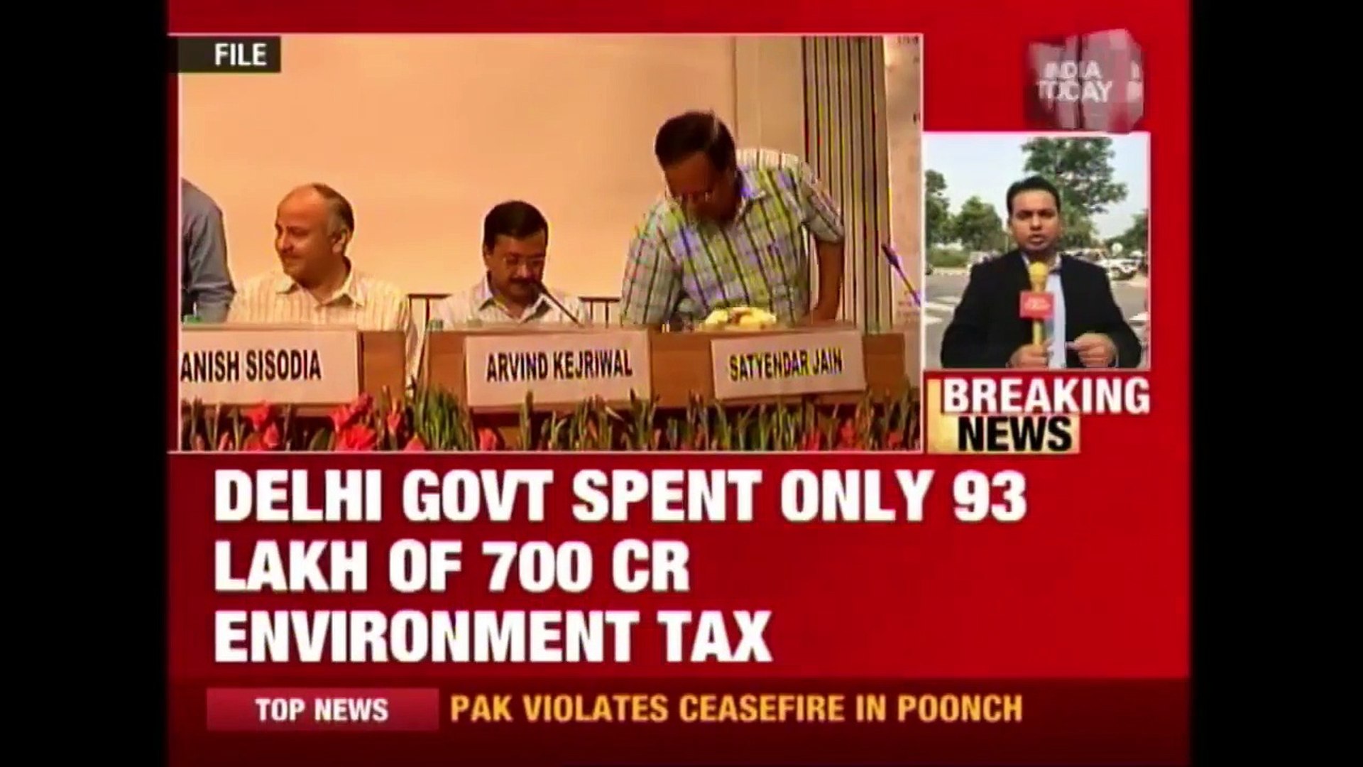 RTI Reveals Delhi Govt Only Spent 93 Lakh Of 700 Cr Environment Tax