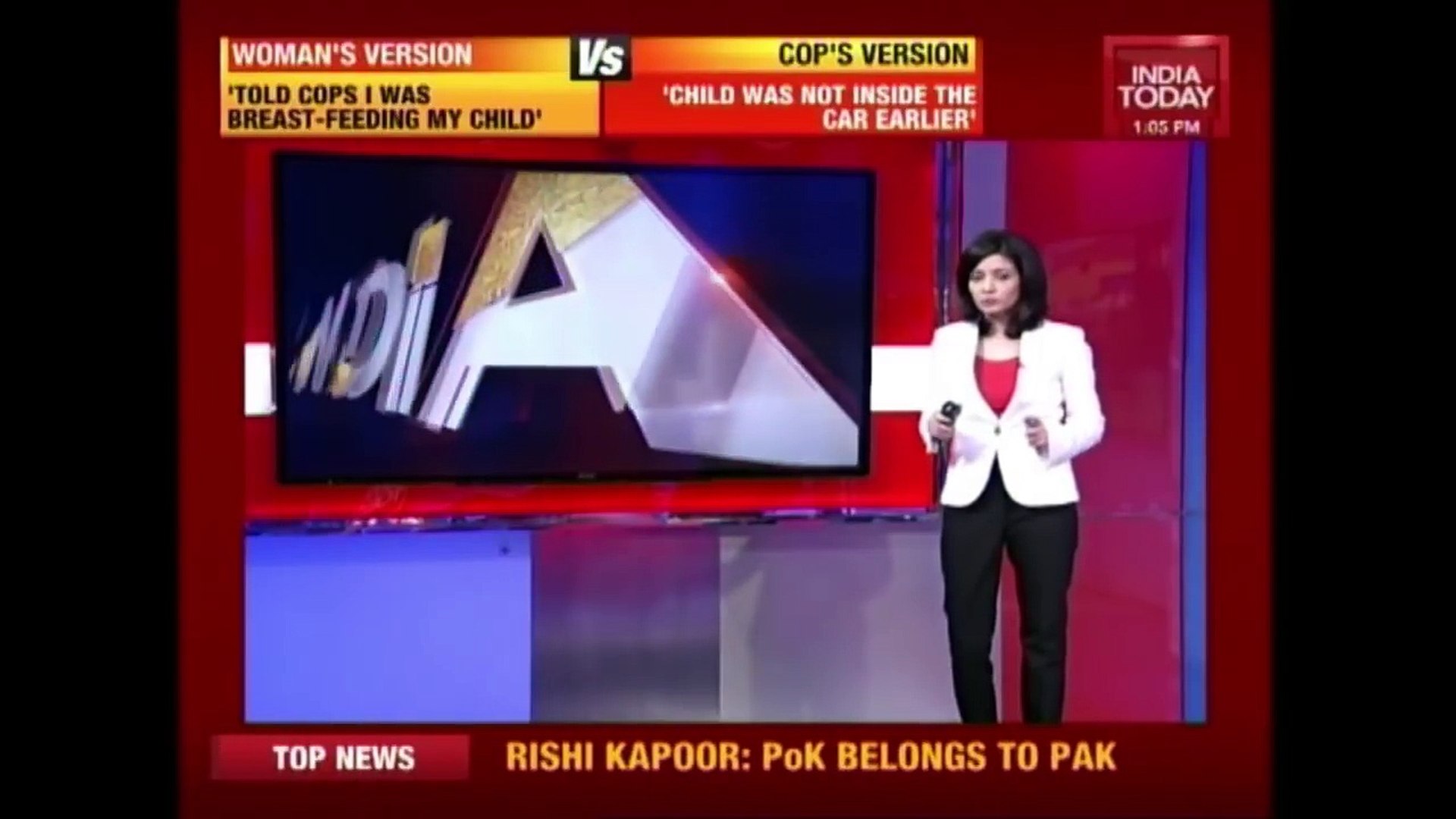 Woman And The Cop Provide Different Versions Of The Infamous Mumbai Towing Incident